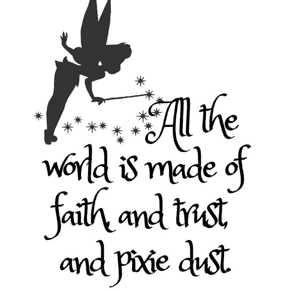 Art Peter Pan Wall Art Print Tinkerbell Art Print Poshmark